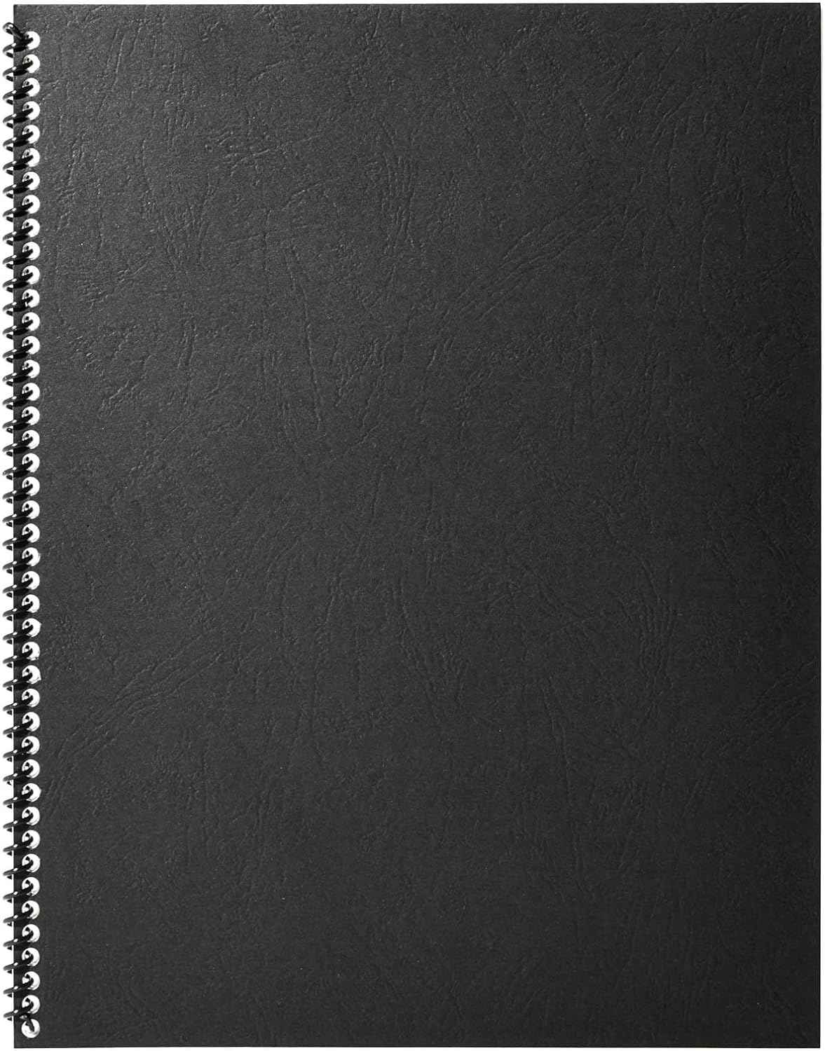 100 Pack Black 13 Mil Presentation Binding Covers and Backs (8.5x11 in) - TTpen