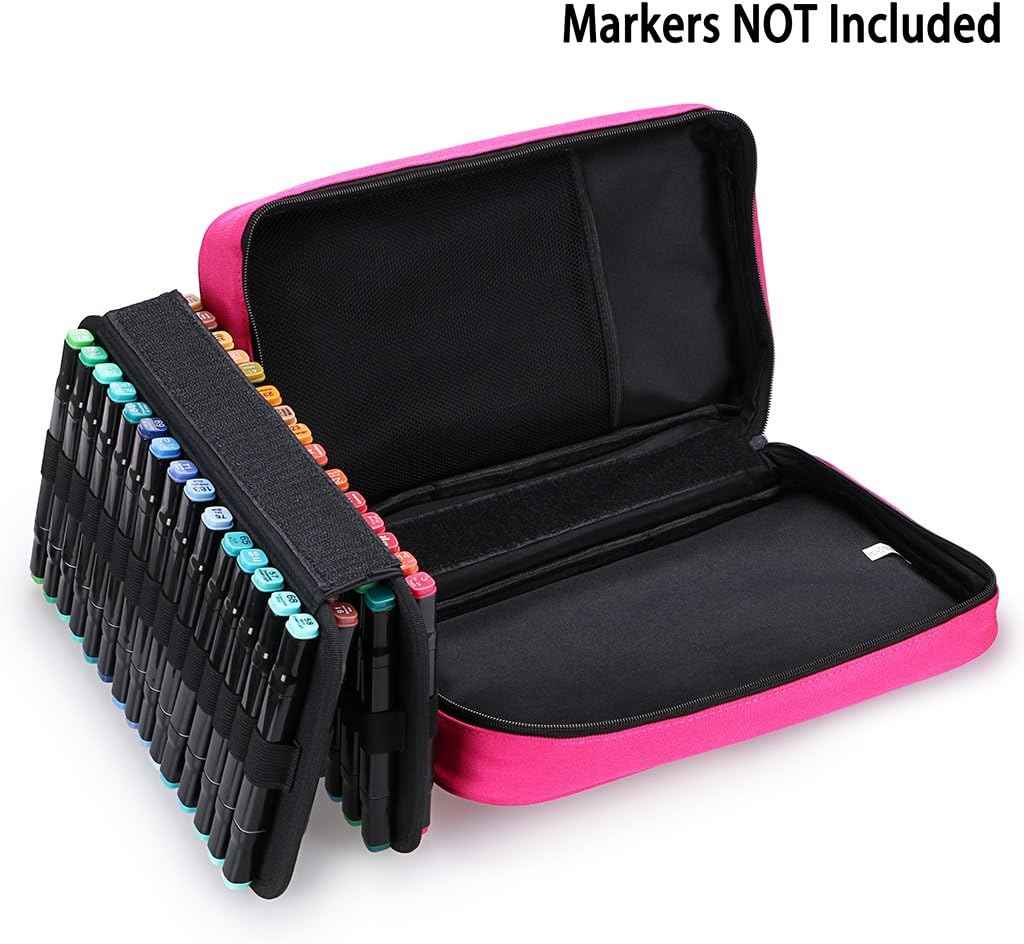 60 Slots Art Marker Pen Carrying Case Lipstick Organizer - TTpen