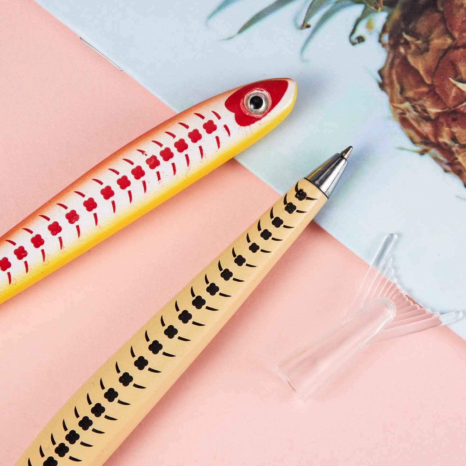 12pcs Cute Fish Ballpoint Pens for Fish Pen Decoration Party - TTpen