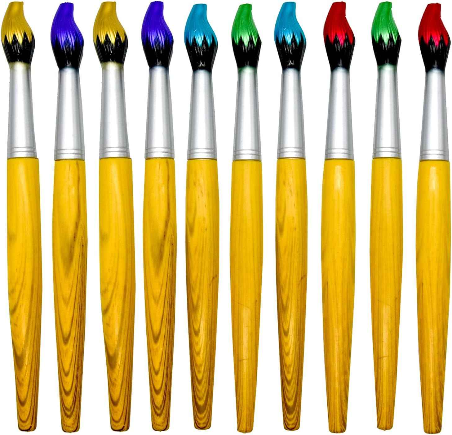 10PCS Bamboo Paintbrush Ballpoint Pens - TTpen