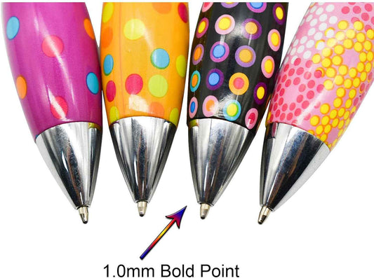 12PCS Short Mini Bowling Shape Big Fat Parkinson Ballpoint Pens - TTpen
