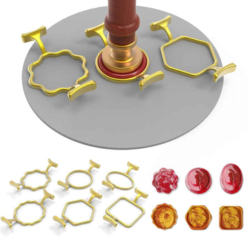 6 Metal Wax Seal Molds Kit - TTpen