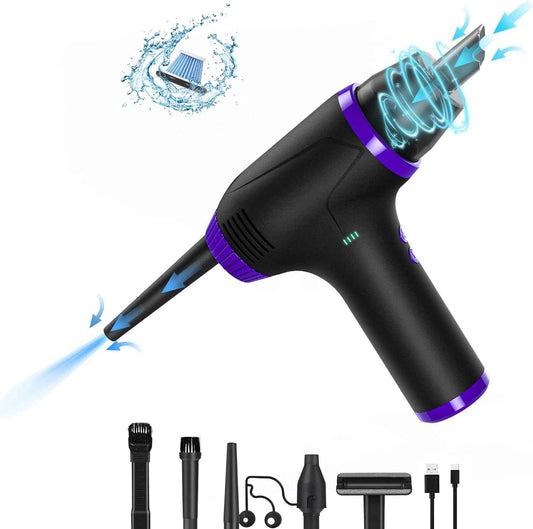 Electric Compressed Air Duster Computer Vacuum,15000mAh Rechargeable - TTpen