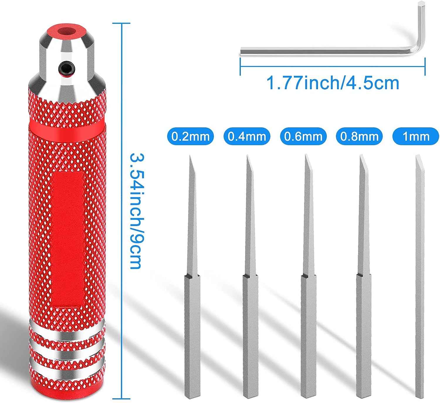 Model Scriber Gundam Resin Carved Scribe Line Hobby Cutting Tool Chisel - TTpen