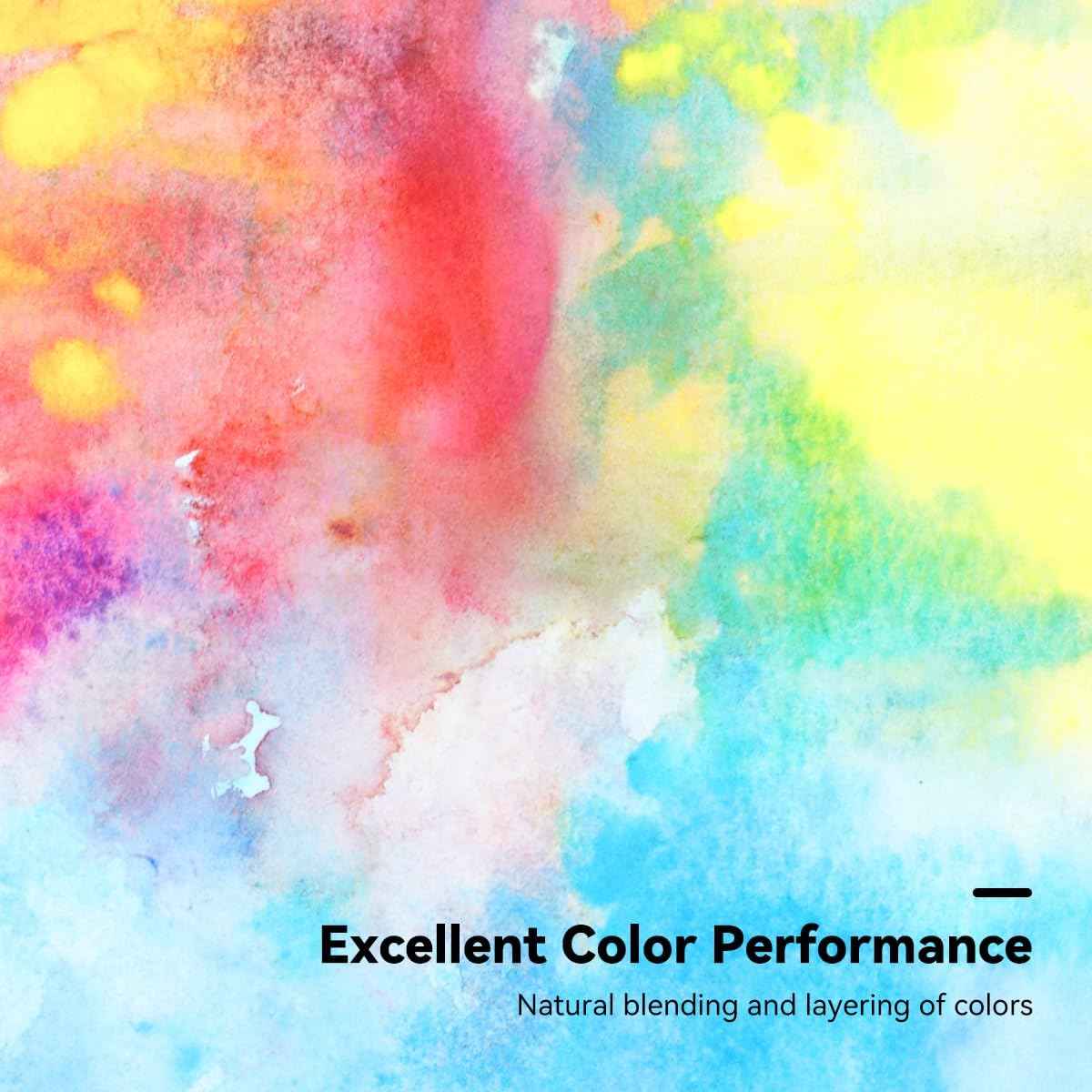 POTENTATE Cotton Hot/Cold Press Watercolor Paper Journal 13x19cm - TTpen