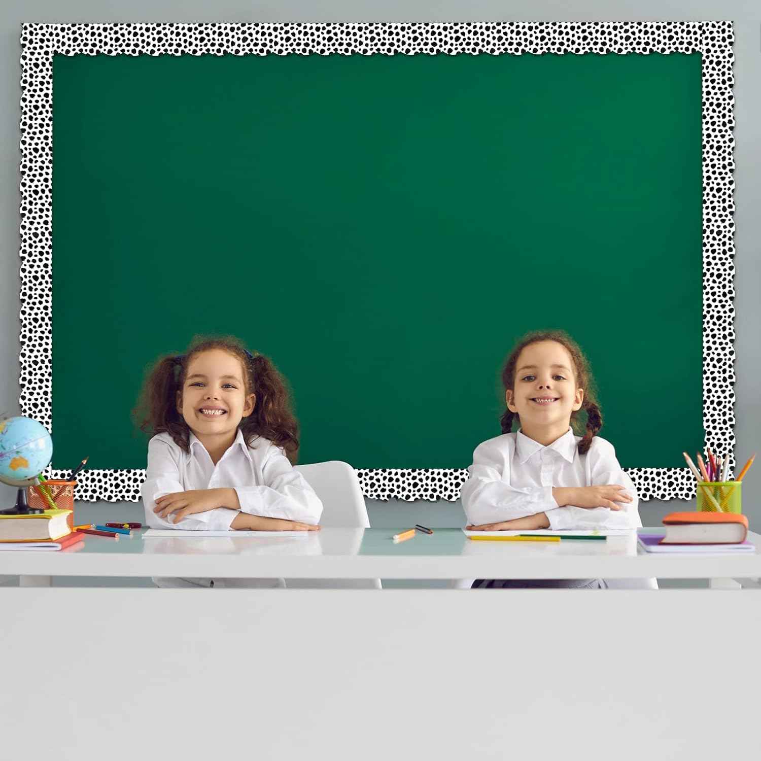 65 Feet Bulletin Board Dots Decorative Trim Borders - TTpen