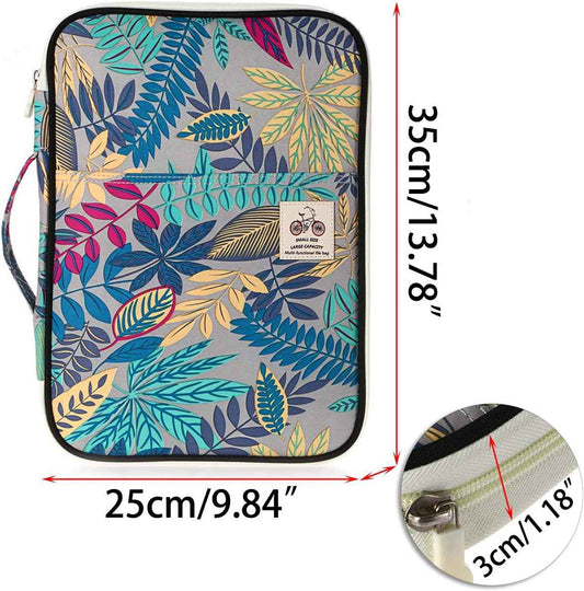 A4 Document Bags Portfolio Organizer-Zippered Case - TTpen