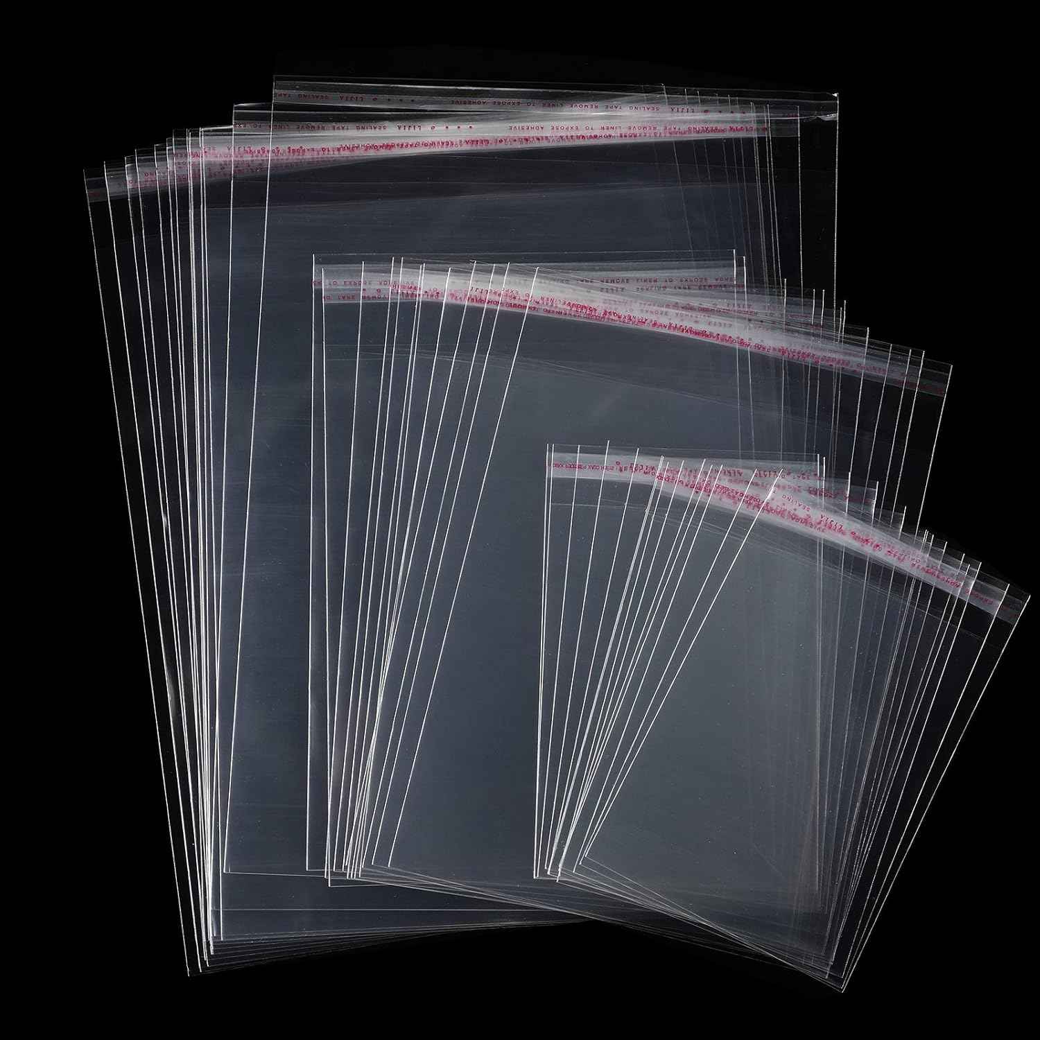 Clear Sleeves Storage Transparent Sealing Bags for Art Photo - TTpen