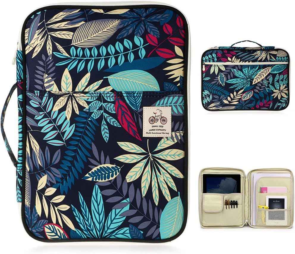 A4 Document Bags Portfolio Organizer-Zippered Case - TTpen