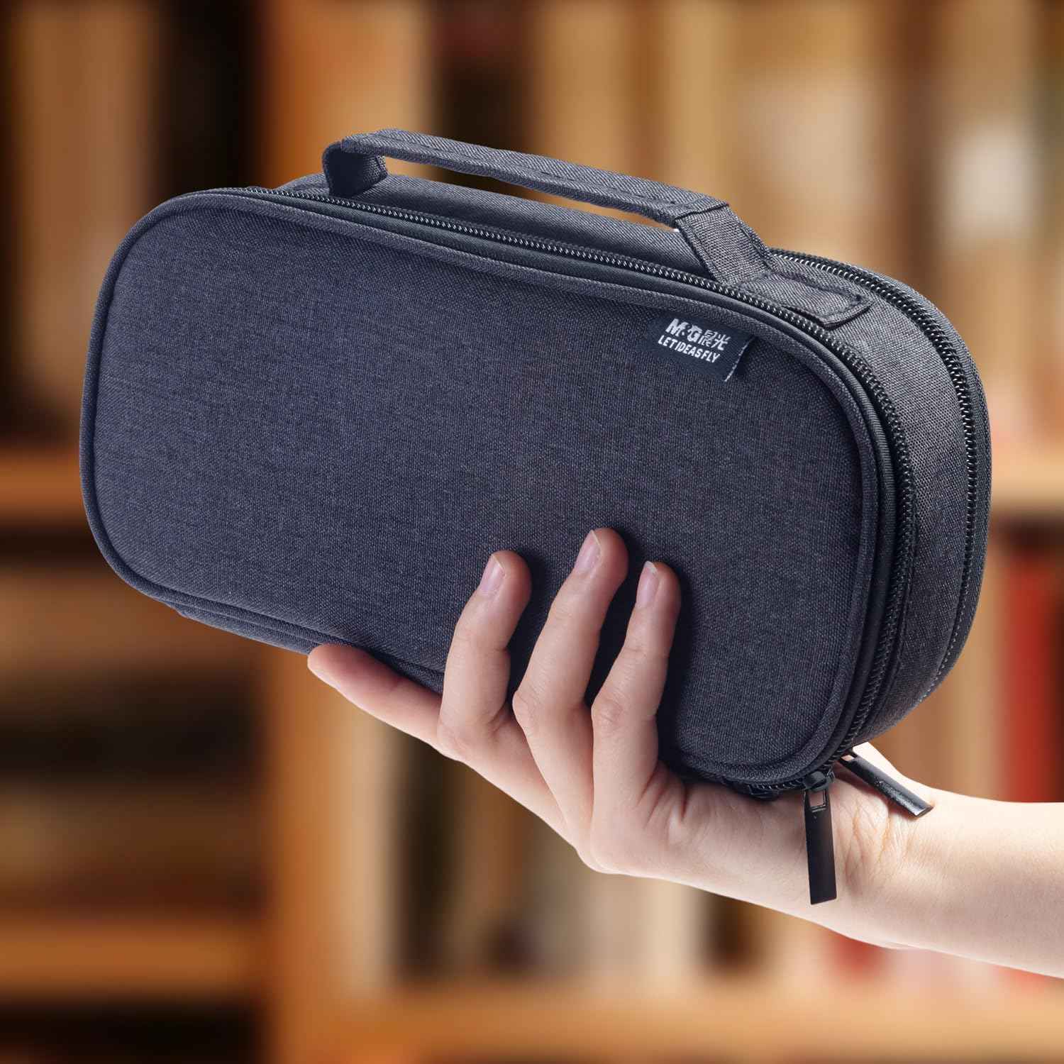 M&G Large Capacity Pencil Pouch Case Stationery Pens Bag - TTpen