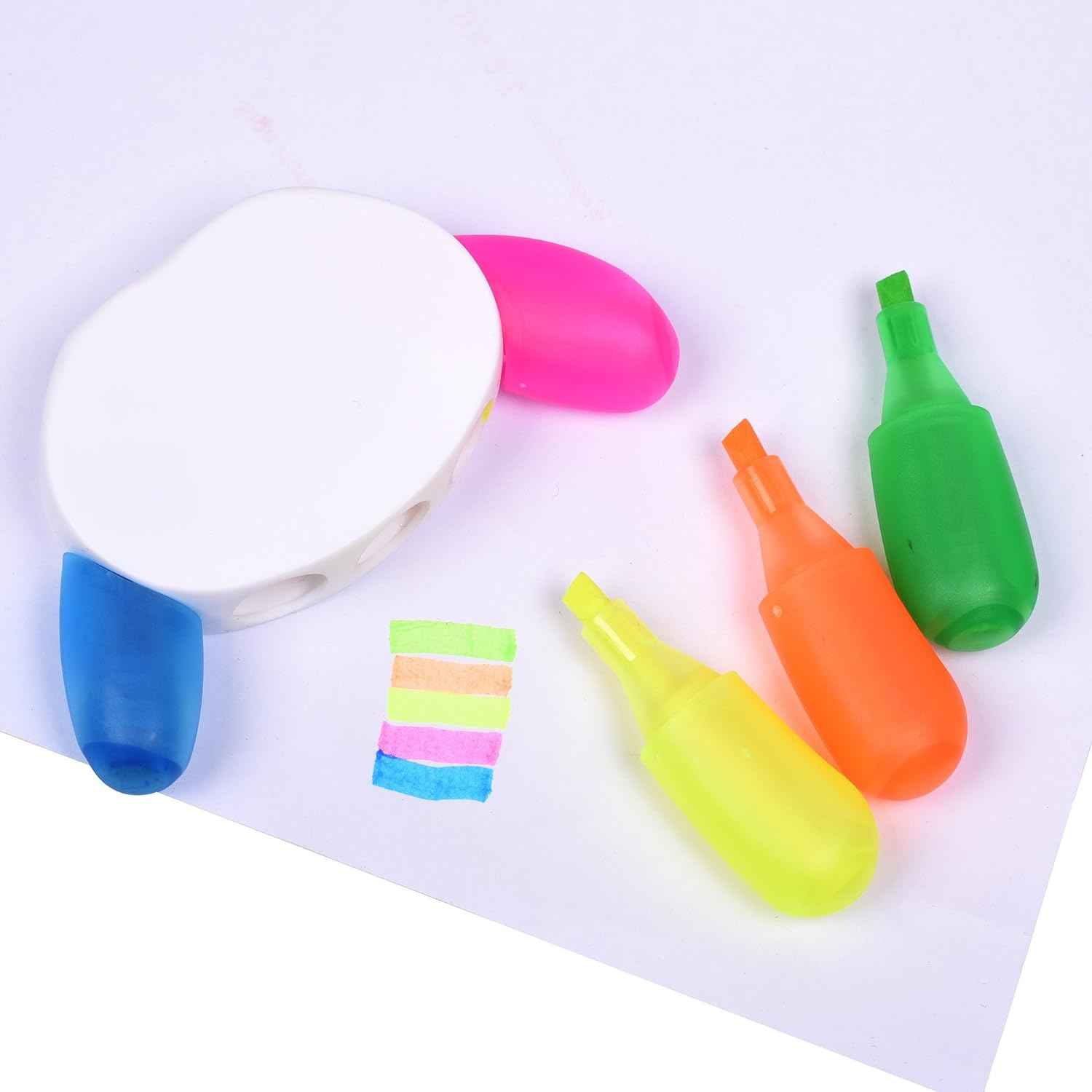 2pcs Finger Shape Highlighter Fluorescent Watercolor Pens - TTpen