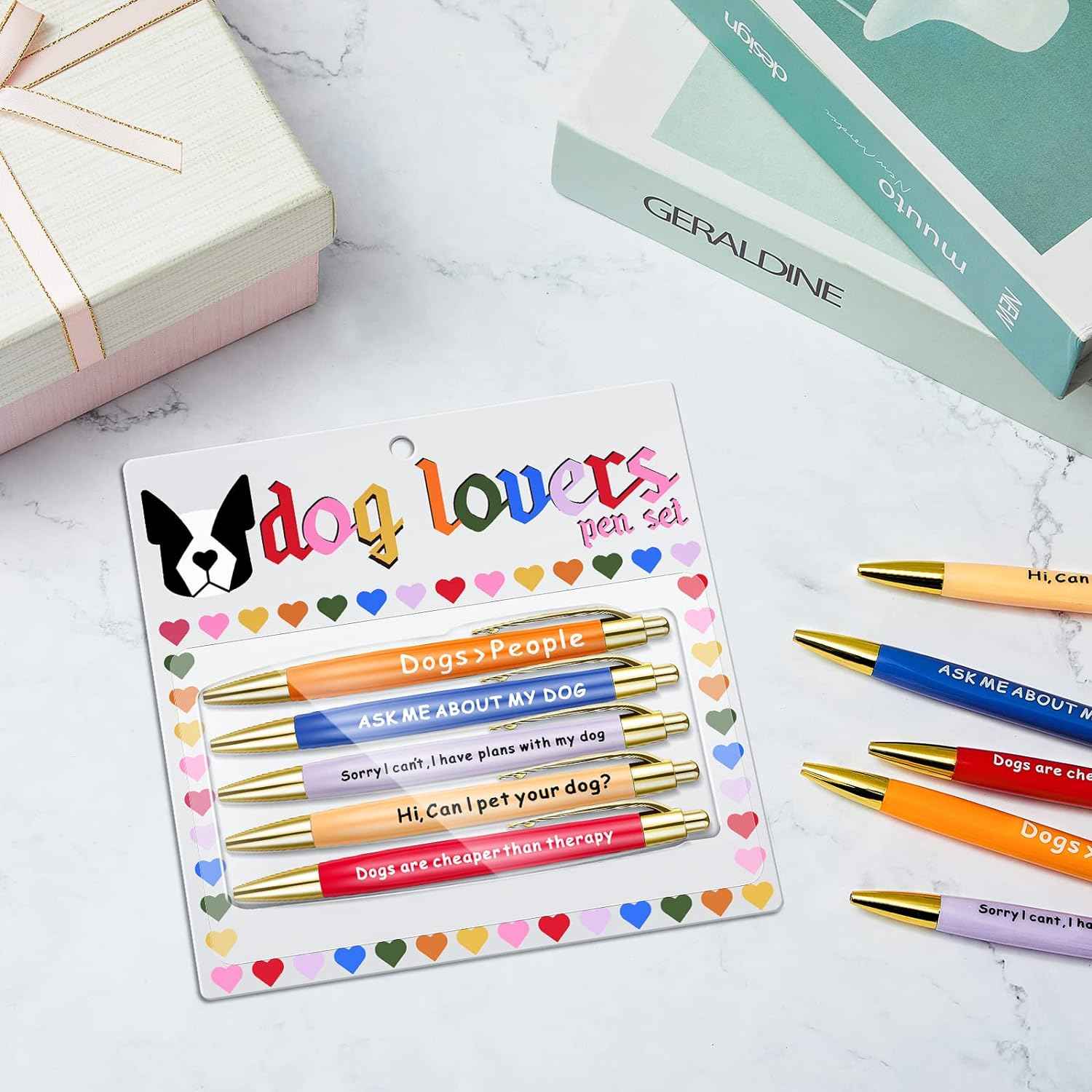 10pcs Dog Lovers Ballpoint Pen Set - TTpen