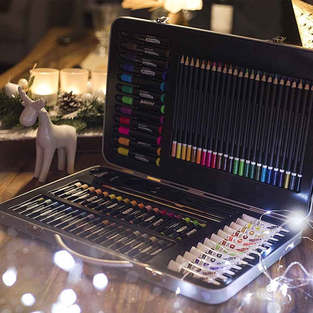 Mont Marte 90-Piece Premium Art Set with Aluminium Case - TTpen