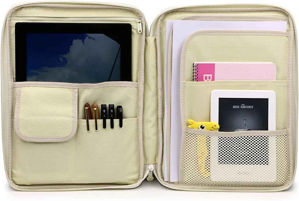 A4 Document Bags Portfolio Organizer-Zippered Case - TTpen