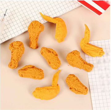 Food Fried Chicken Pencil Erasers 27 Pack - TTpen