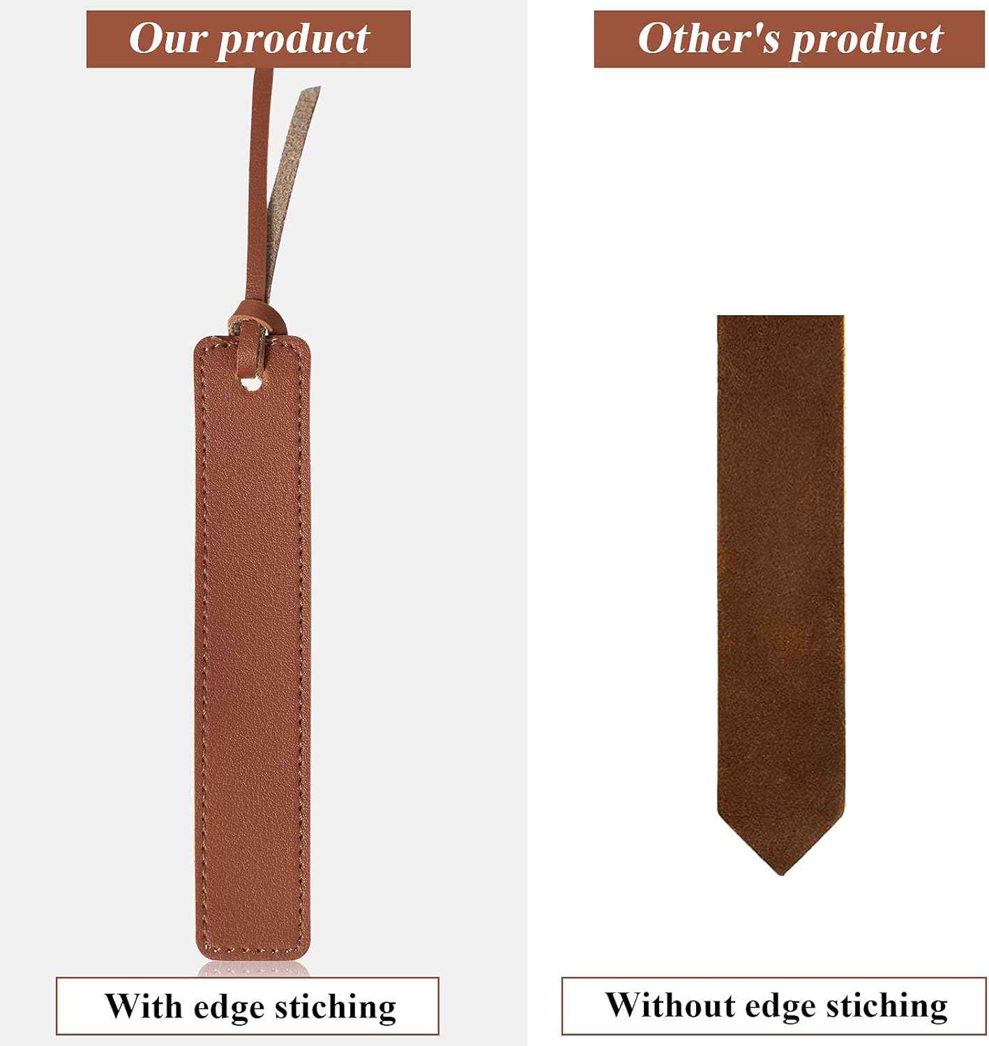 Handmade Genuine Leather Bookmarks 10 Pack - TTpen