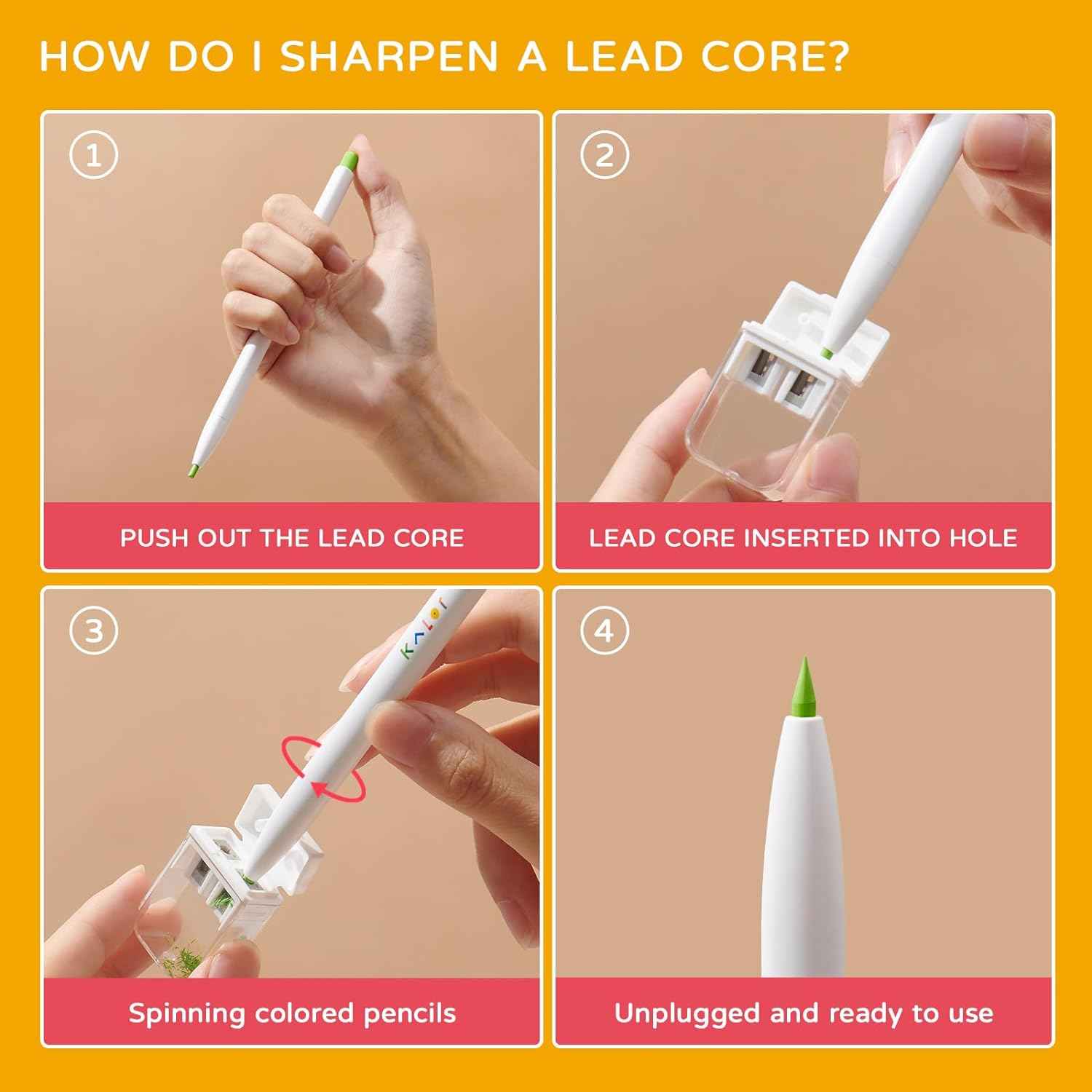 KALOR 36 Premium Color Mechanical Pencil Set - TTpen