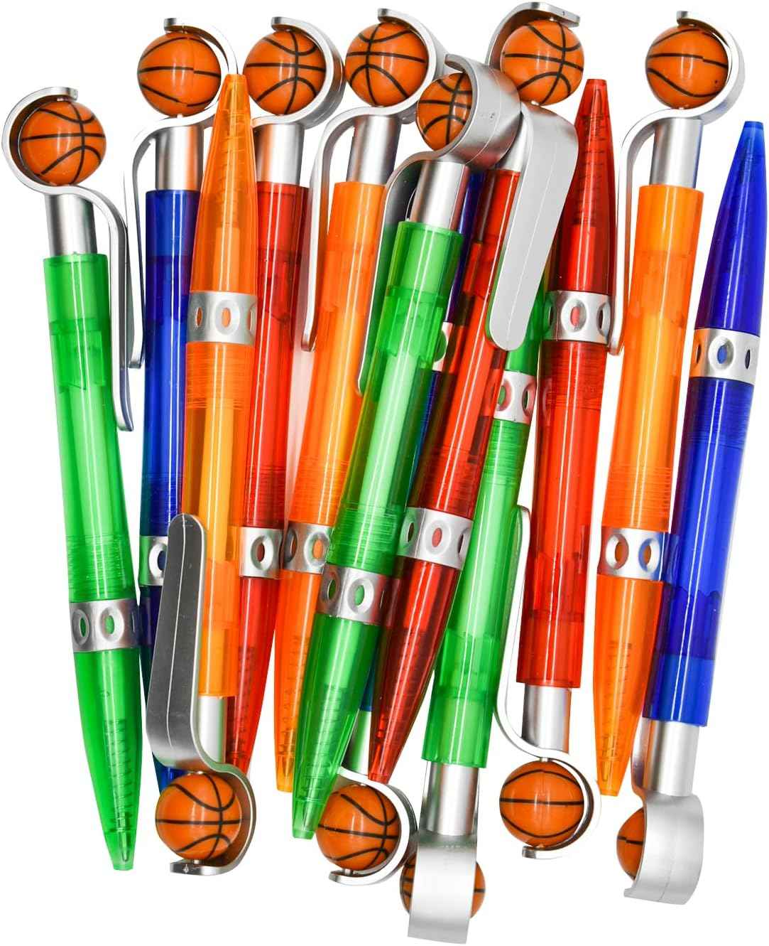 12PCS Novelty Basketball Pens Sports Ballpoint Pens - TTpen