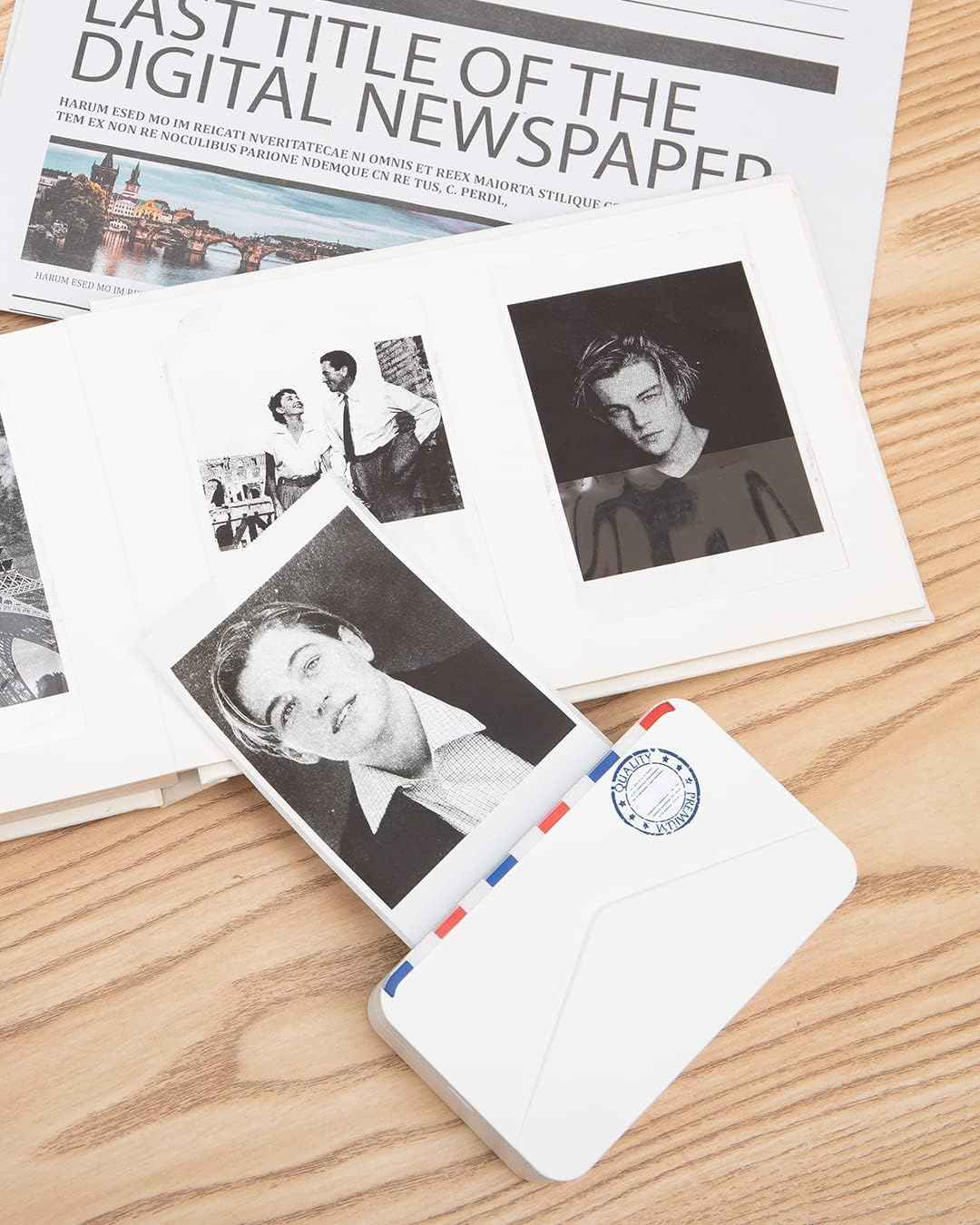 Phomemo White Adhesive Thermal Sticker Paper 77mm for M03 M04S Printer - TTpen