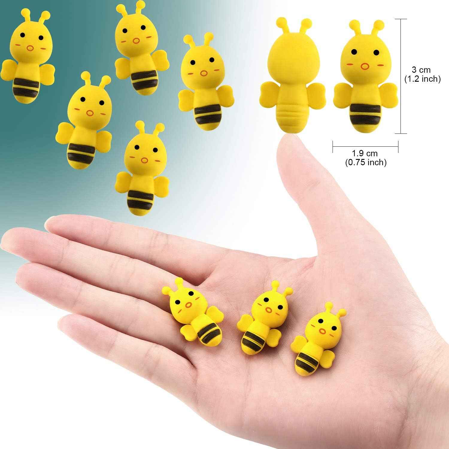 30 Pack Bee Erasers - TTpen