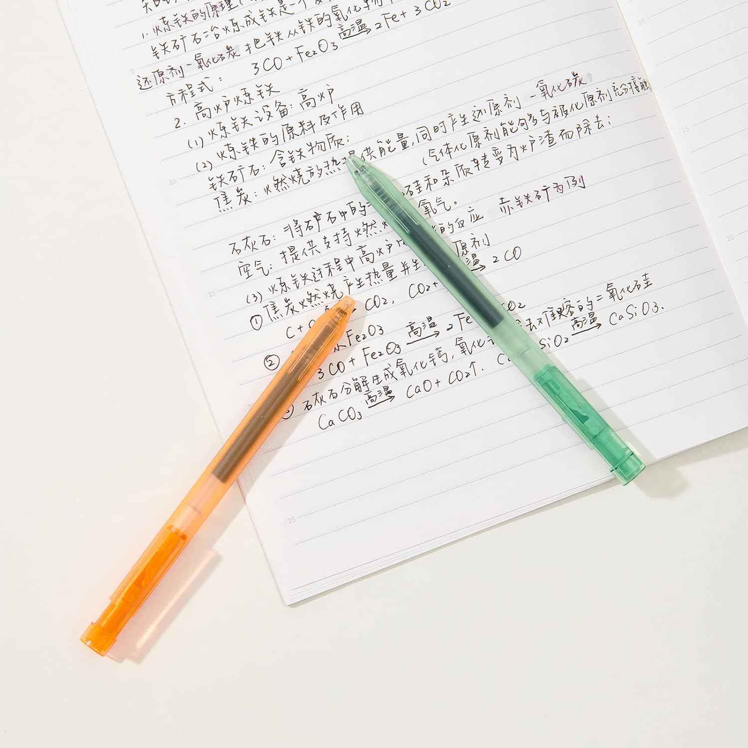 Kaco K8 Retractable Colored Gel Ink Pens 5 Pack - TTpen