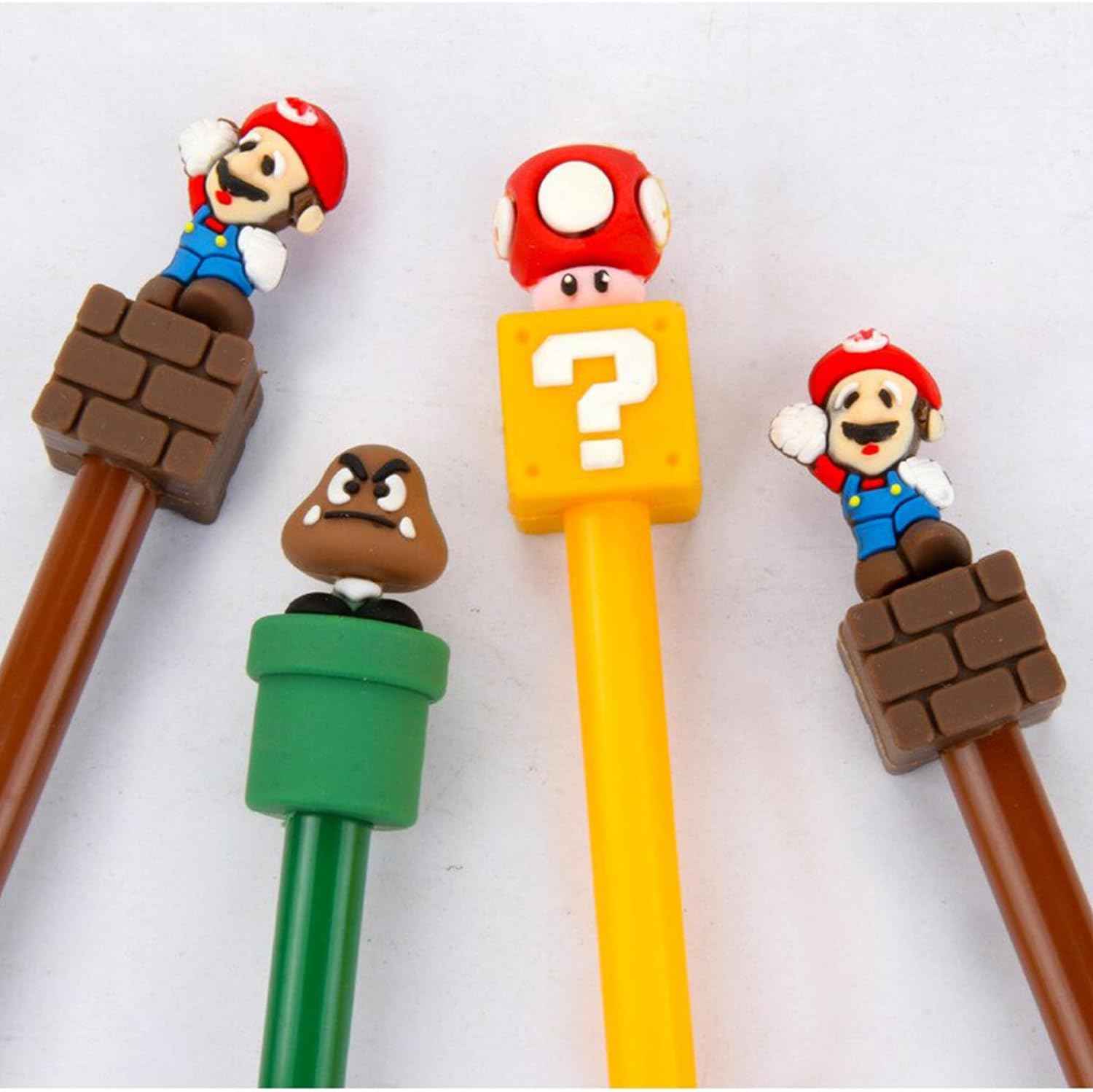 24Pcs Mario Party Favors Gel Pen - Mario Themed Gifts for Kids - TTpen