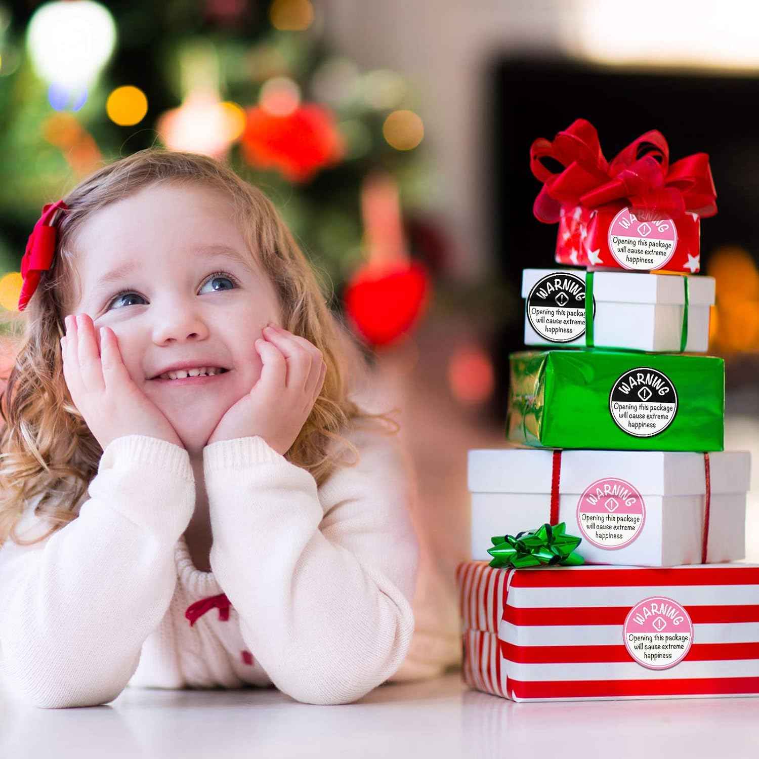 1000Pcs Extreme Happiness Stickers Round Self-Adhesive Labels 1.5 Inch - TTpen