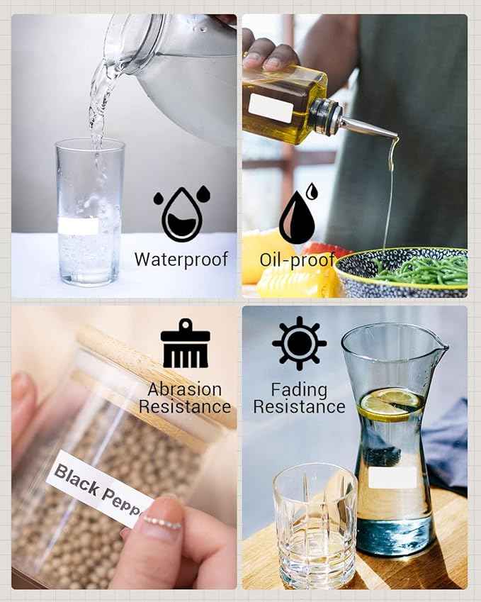 Phomemo D50 White Adhesive Thermal Label,20mm X 50mm - TTpen