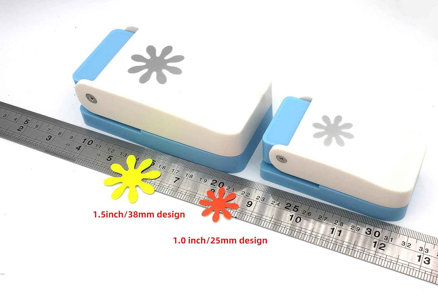 38mm Craft Scrapbooking Embossing Paper Pucher Sunflower 1.5inch - TTpen