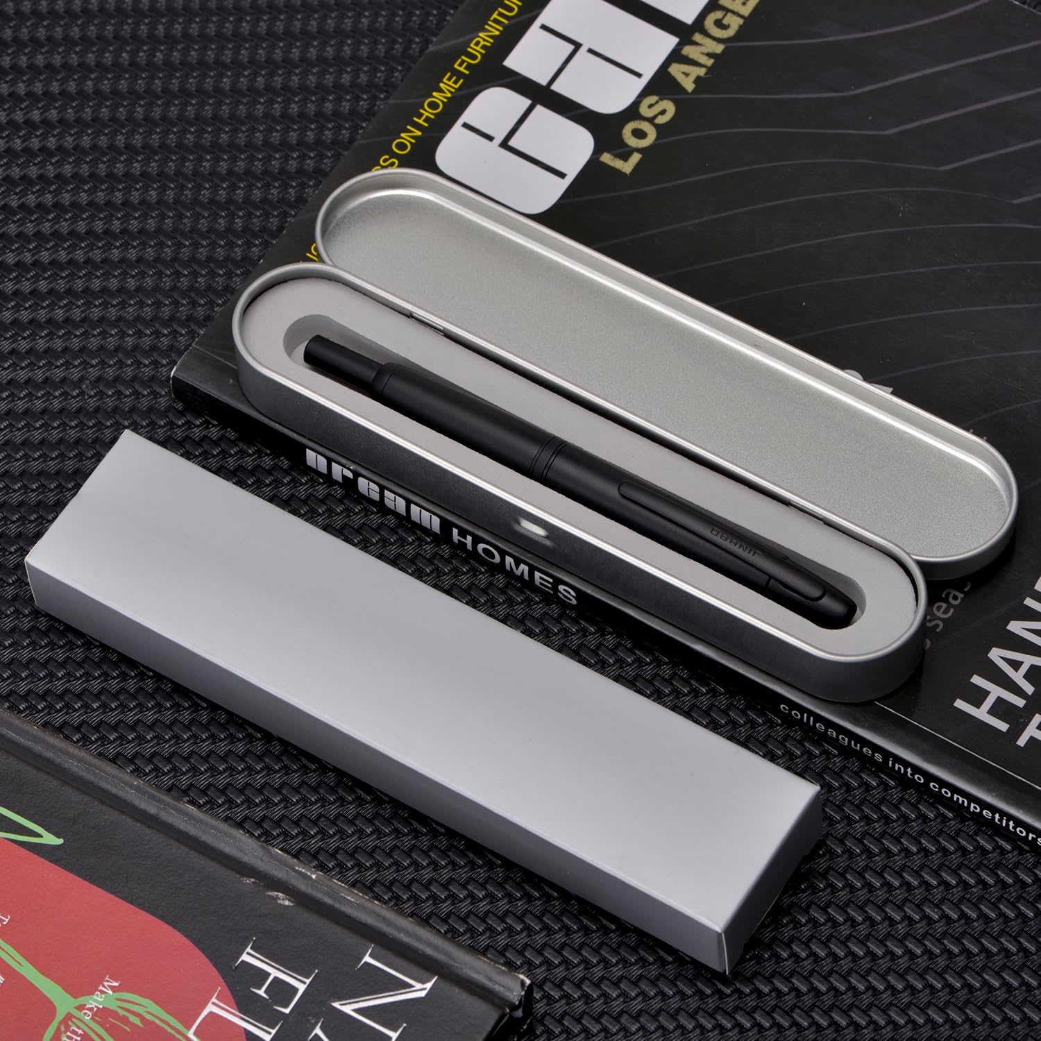 Jinhao 10 Capless Fountain Pen Retractable Fine Nib with Converter Set