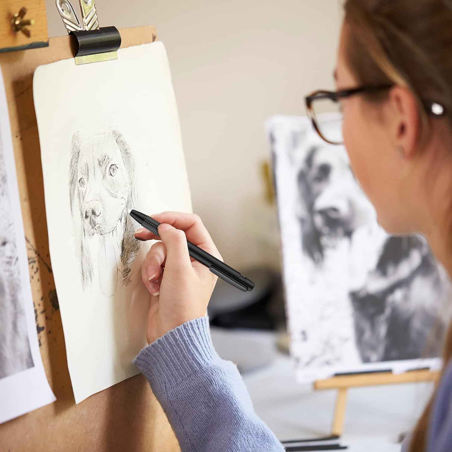 Mechanical Retractable Pen Style Eraser with Refill - TTpen