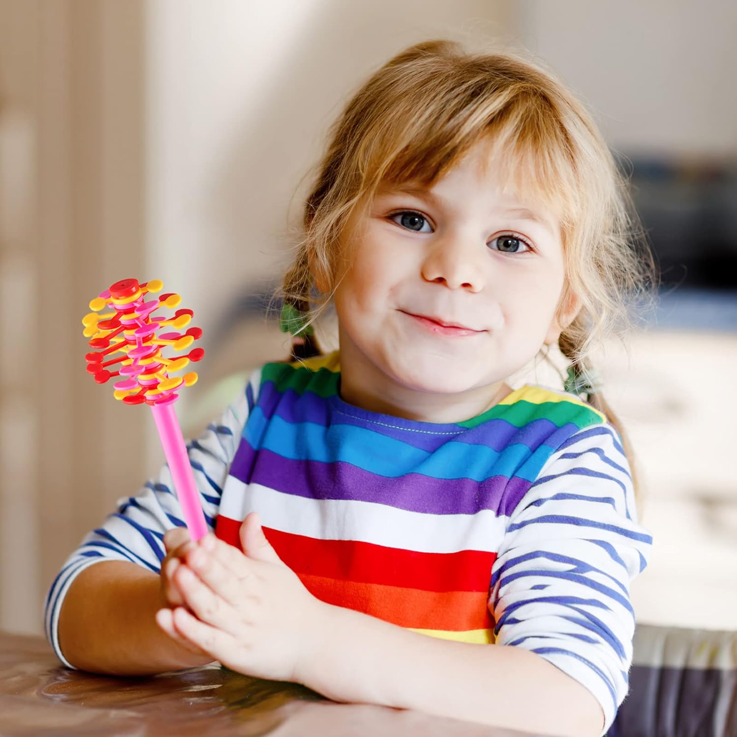 4Pcs Fidget Toy Ballpoint Pen Spinner for Kids Children Student