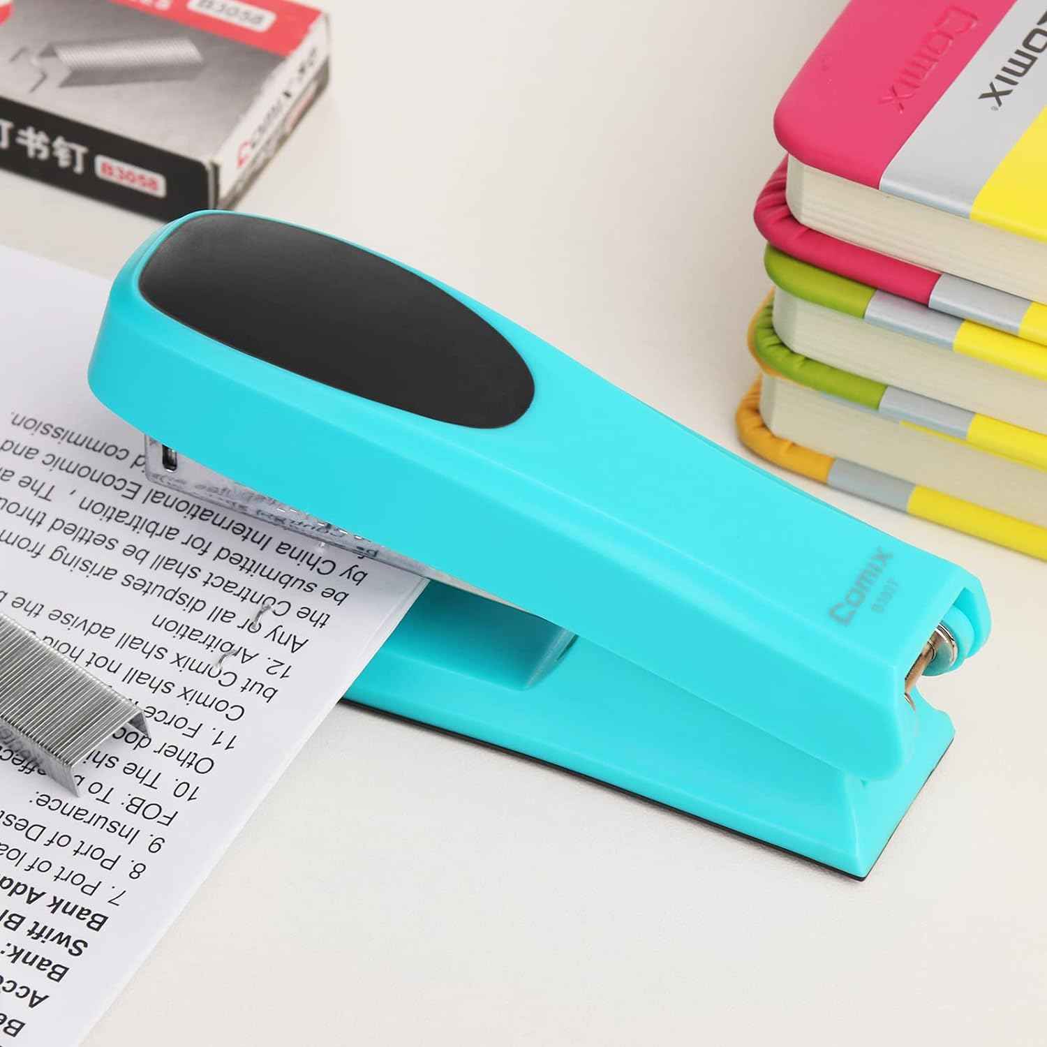 Comix Desktop Stapler,20 Sheets Capacity Commercial Desk Stapler - TTpen