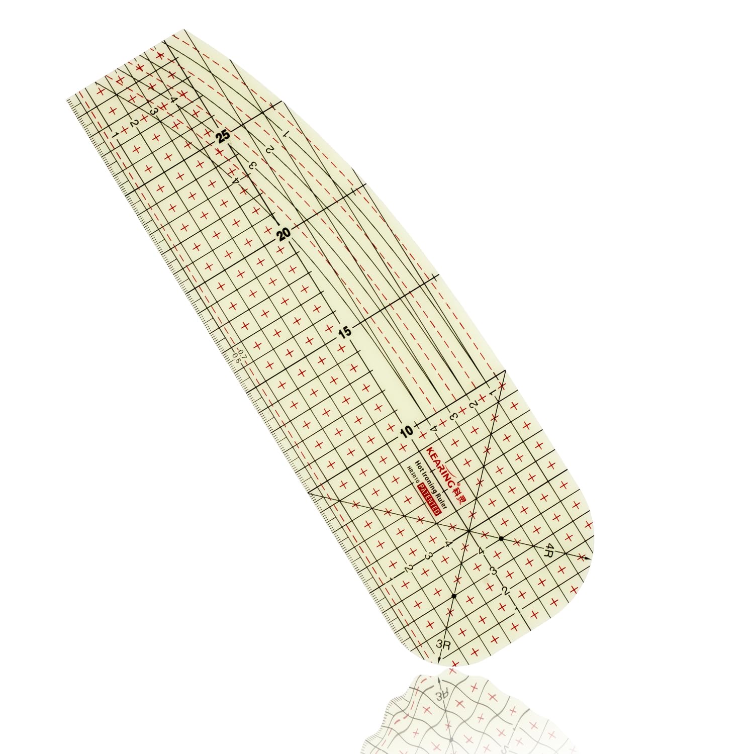 Metric Hot Hem Ironing Ruler for Sewing HR3010
