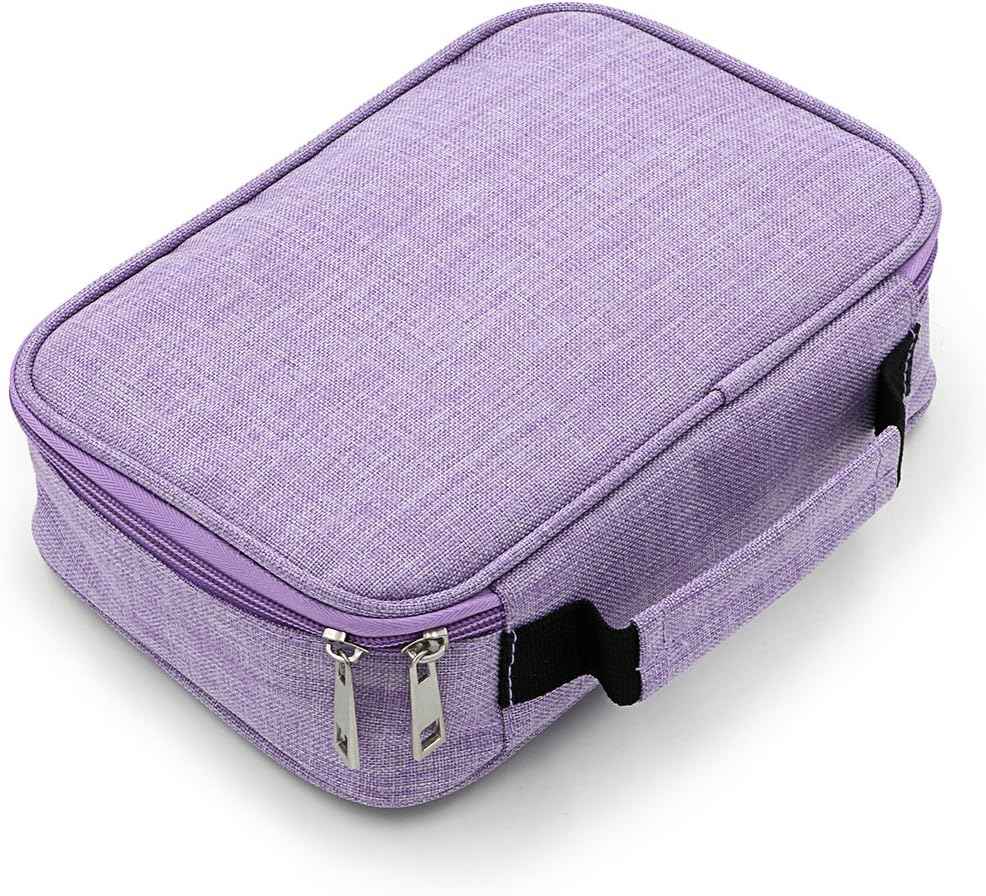 72 Slots High Capacity Zipper Pens Pencil Case - TTpen