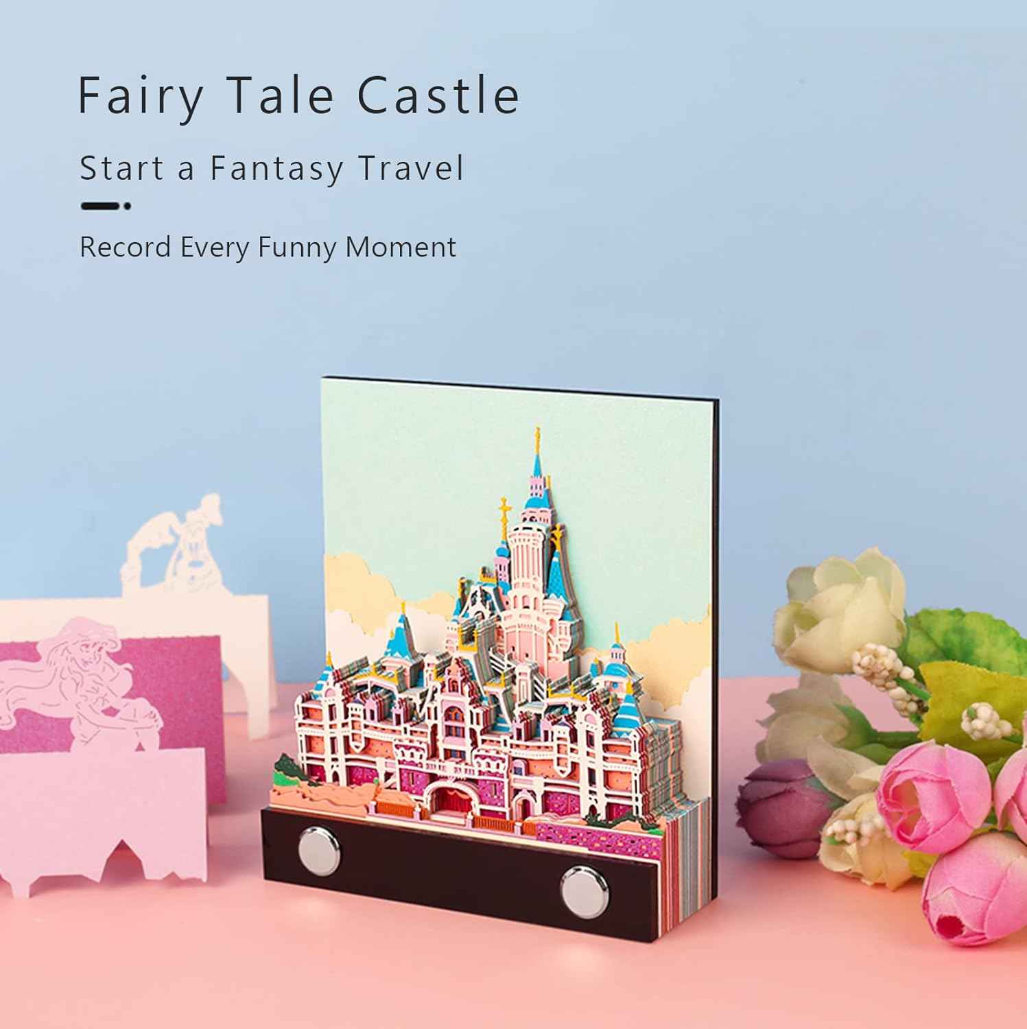 Fairy Tale Castle 3D Sticky Note Paper Memo Pad - TTpen