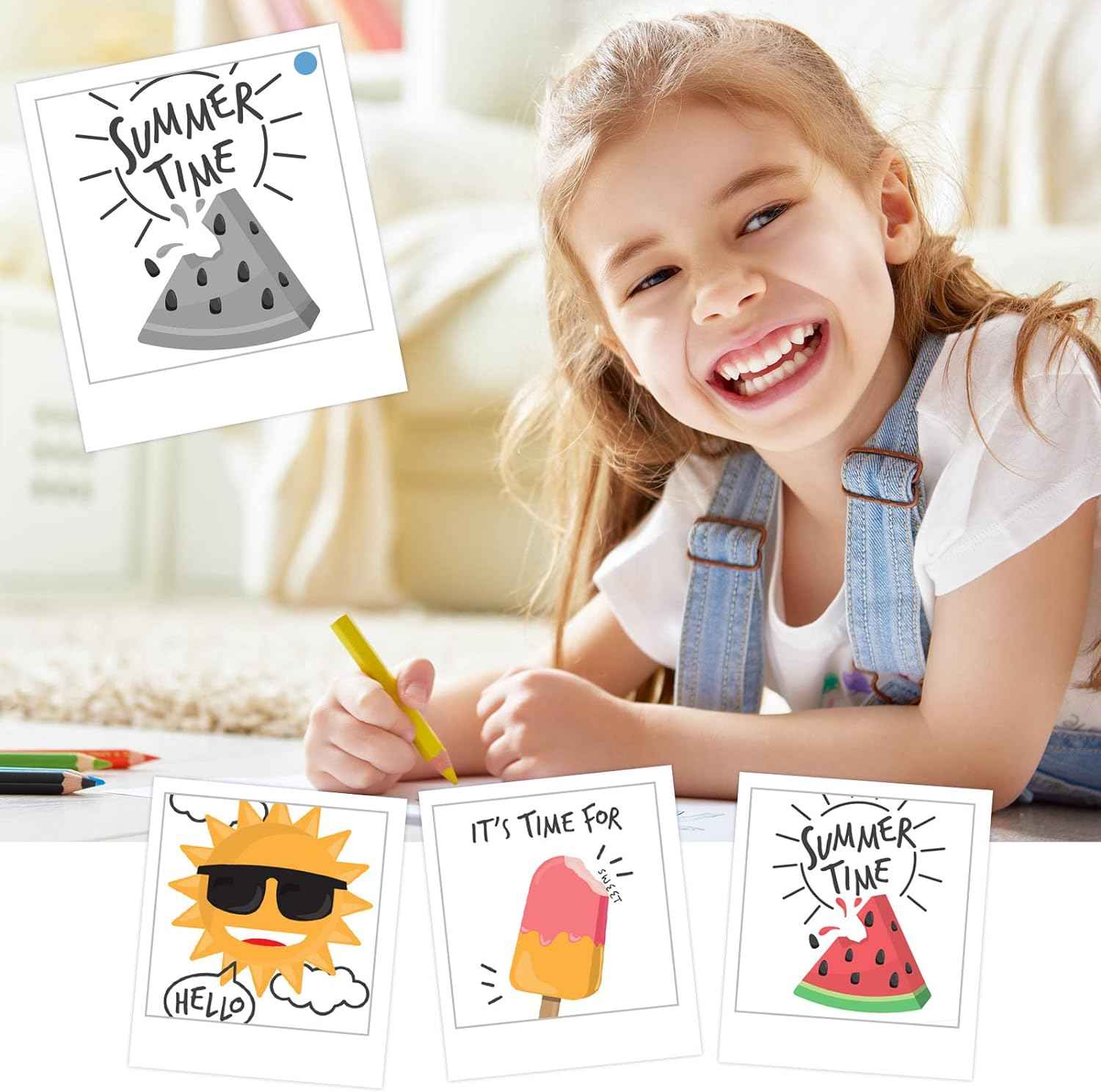 20 Rolls Instant Camera Thermal Print Paper for Kids 57 x 30mm - TTpen