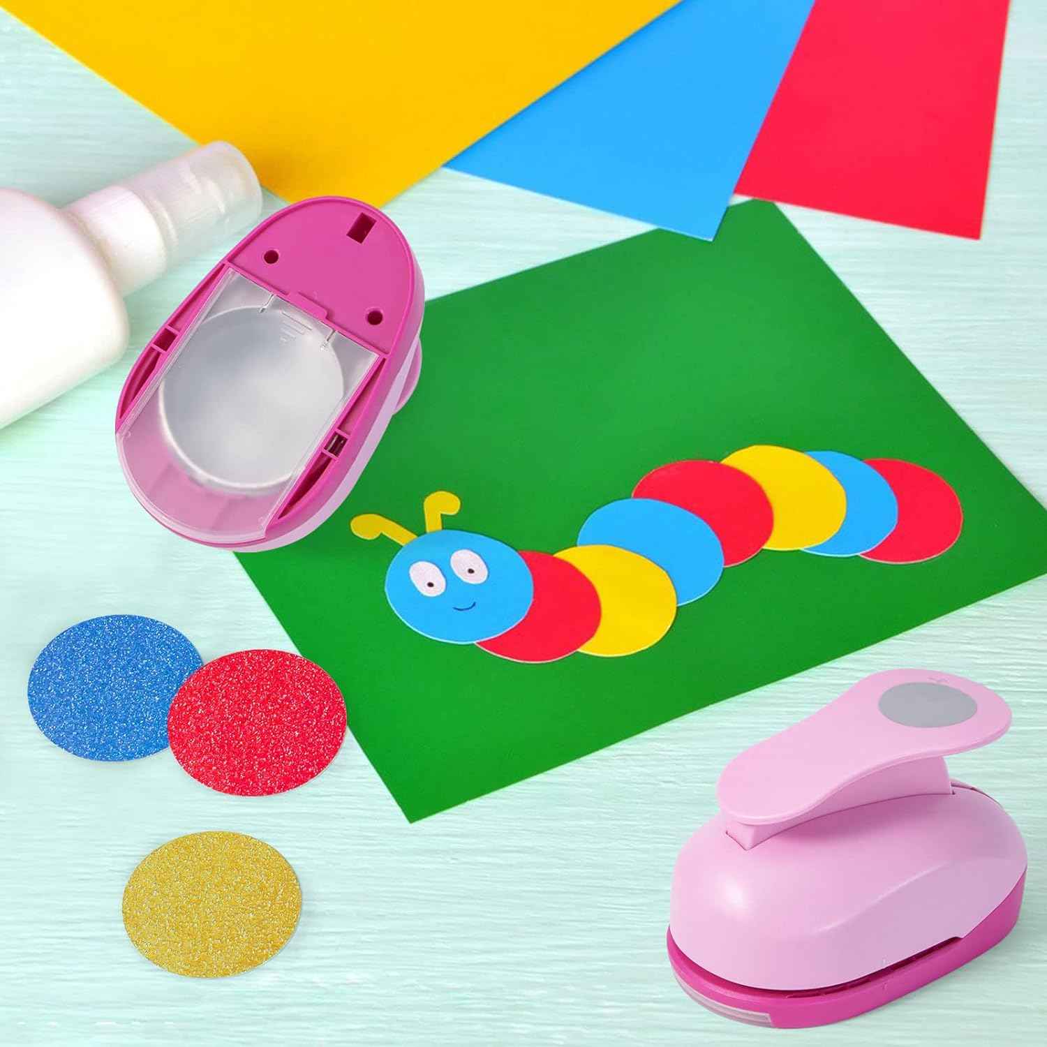 2 Inch Craft Hole Paper Punch Shape Circle for Cardstock,Scrapbooks - TTpen