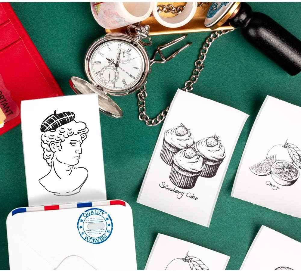 Sticker Thermal Paper for Phomemo M02 M03 Printer White 50mm x 3.5m - TTpen