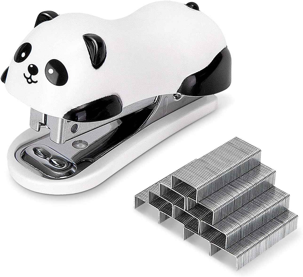 Deli Mini Cute Panda Desktop Stapler with 1000pcs Staples - TTpen