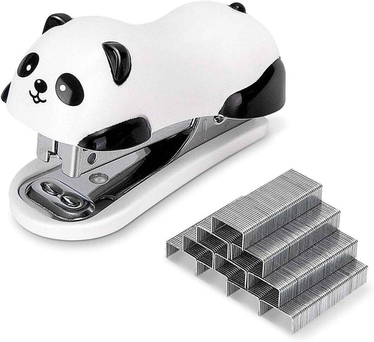 Deli Mini Cute Panda Desktop Stapler with 1000pcs Staples - TTpen