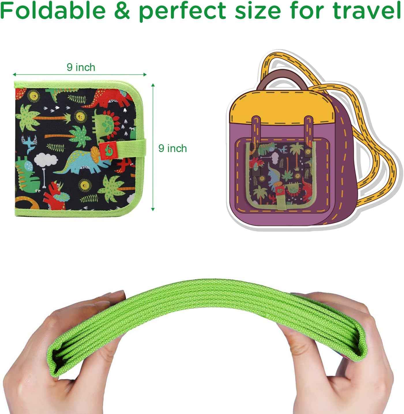Erasable Doodle Book Drawing Pads for Kids with 12 Watercolor Pens - TTpen