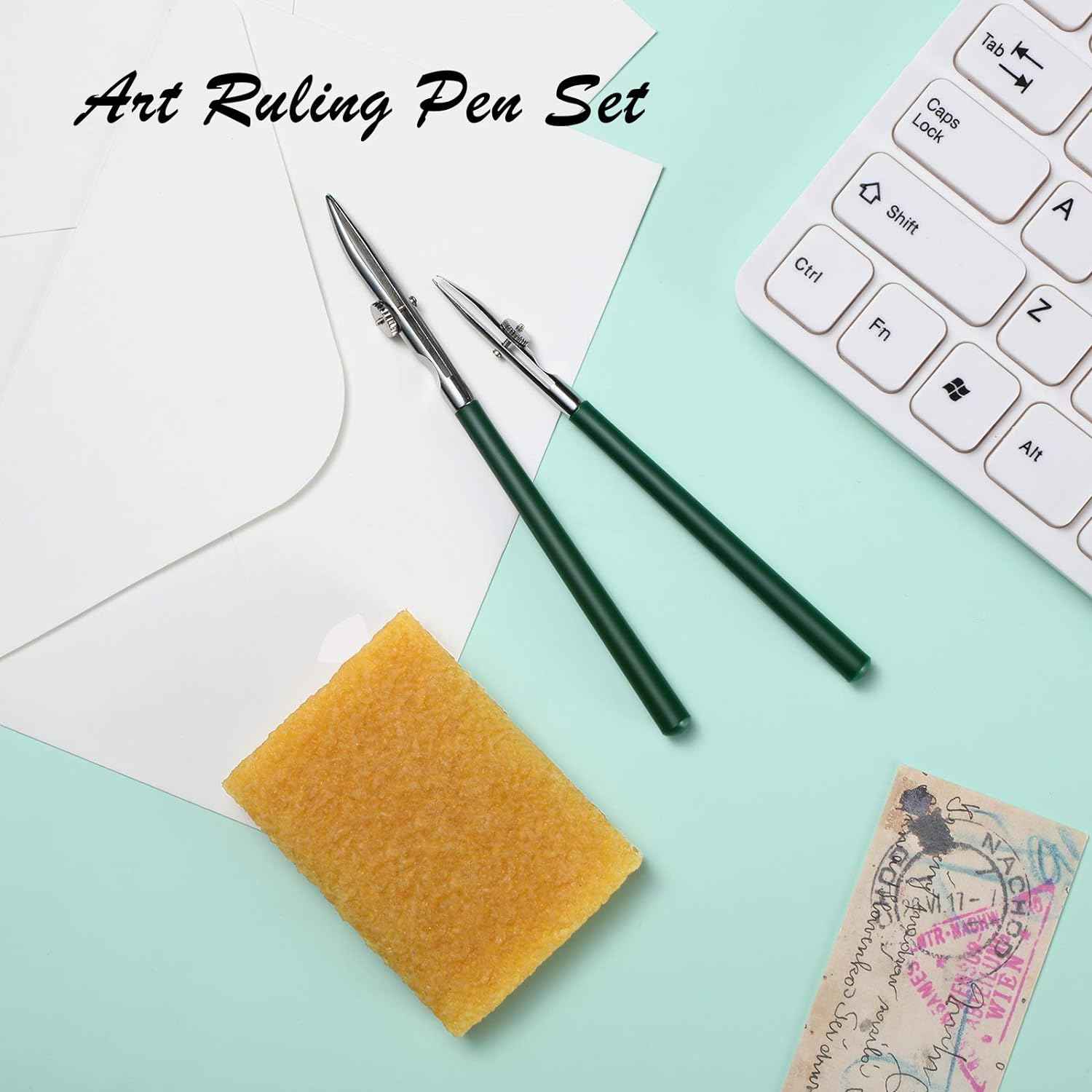 6Pcs Art Ruling Pen Set 3 Sizes Masking Fluid Pen - TTpen