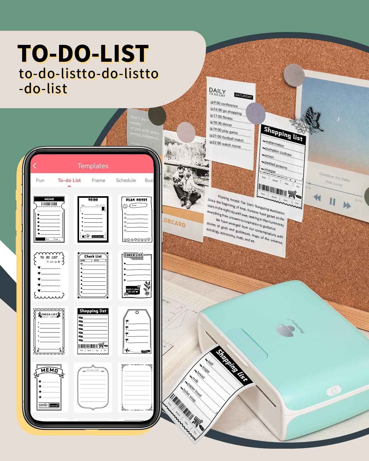 Phomemo M04S Portable Thermal Sticky Note Printer - TTpen