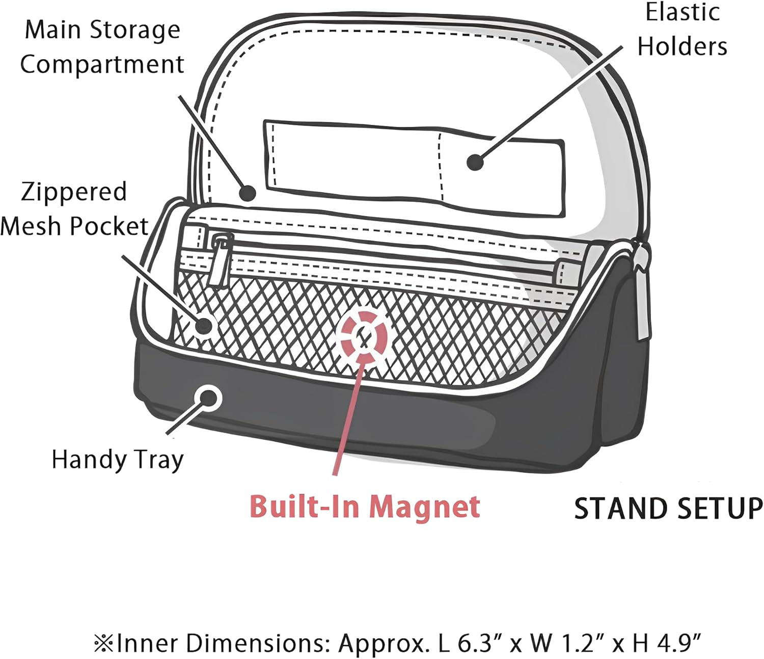 SONiC SMA-STA Utlim Series A5 Size Pen Case - TTpen