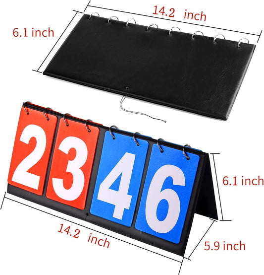 Scoreboard Score Keeper Score Flipper for Basketball Tennis Sports