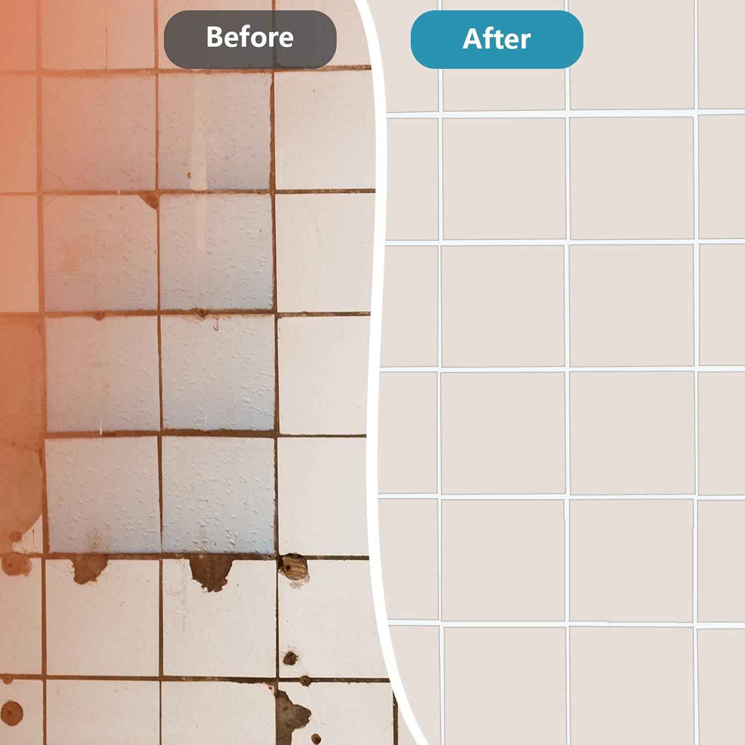 Grout Wall Repair Pen Tile Paint Markers for Bathrooms Kitchen - TTpen