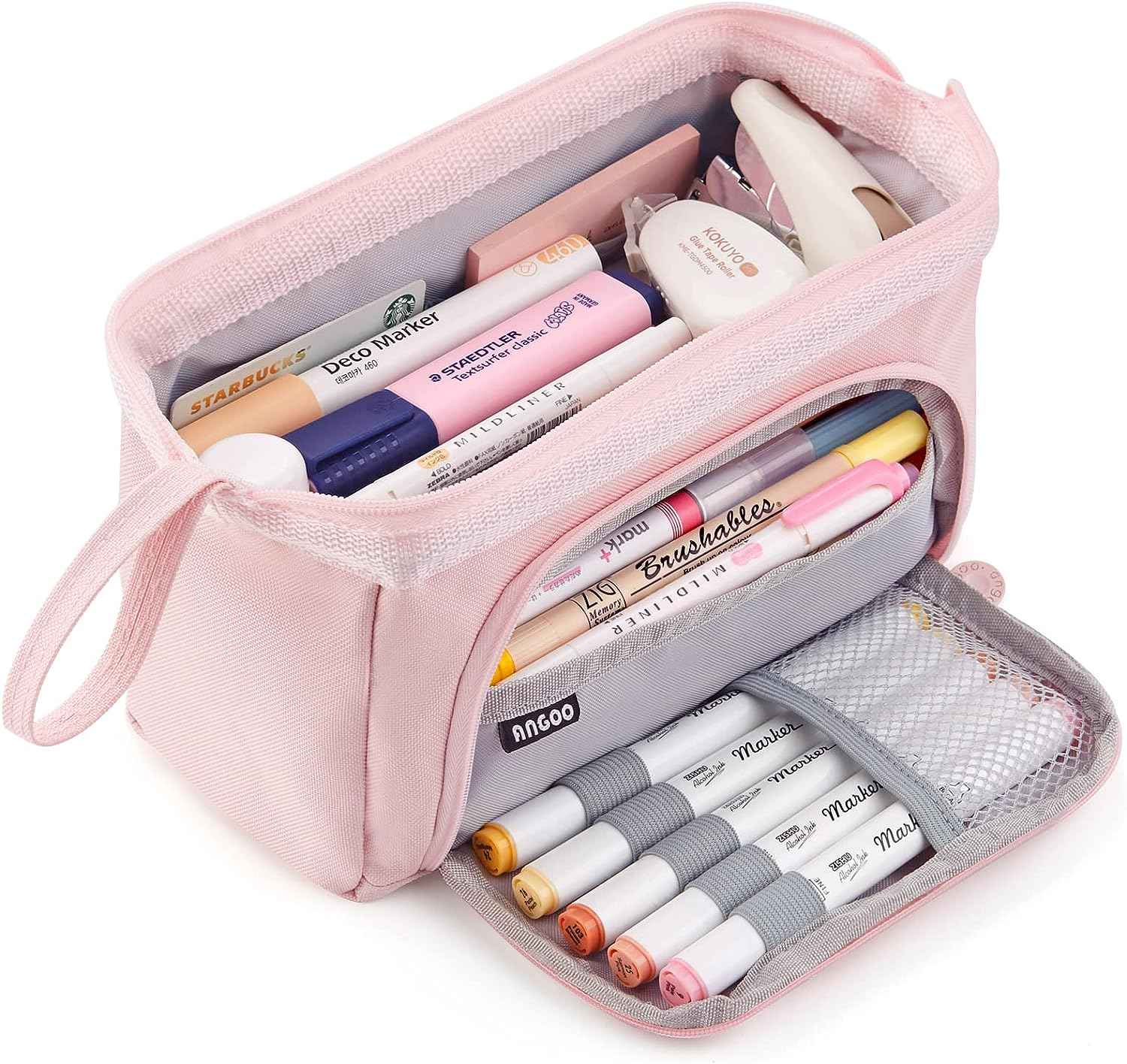 Pencil Case Large Capacity Pencil Pouch Handheld Pen Bag - TTpen