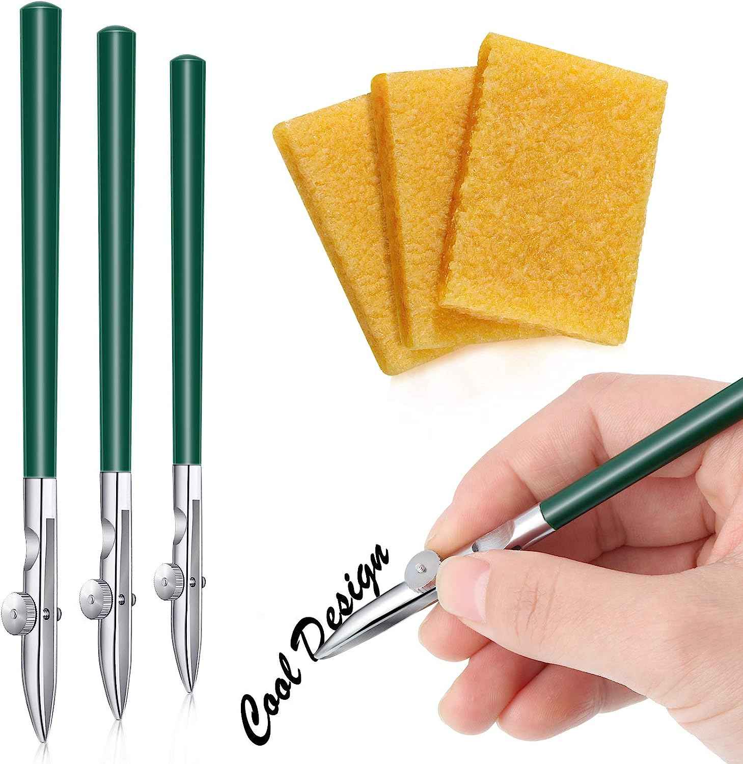 6Pcs Art Ruling Pen Set 3 Sizes Masking Fluid Pen - TTpen