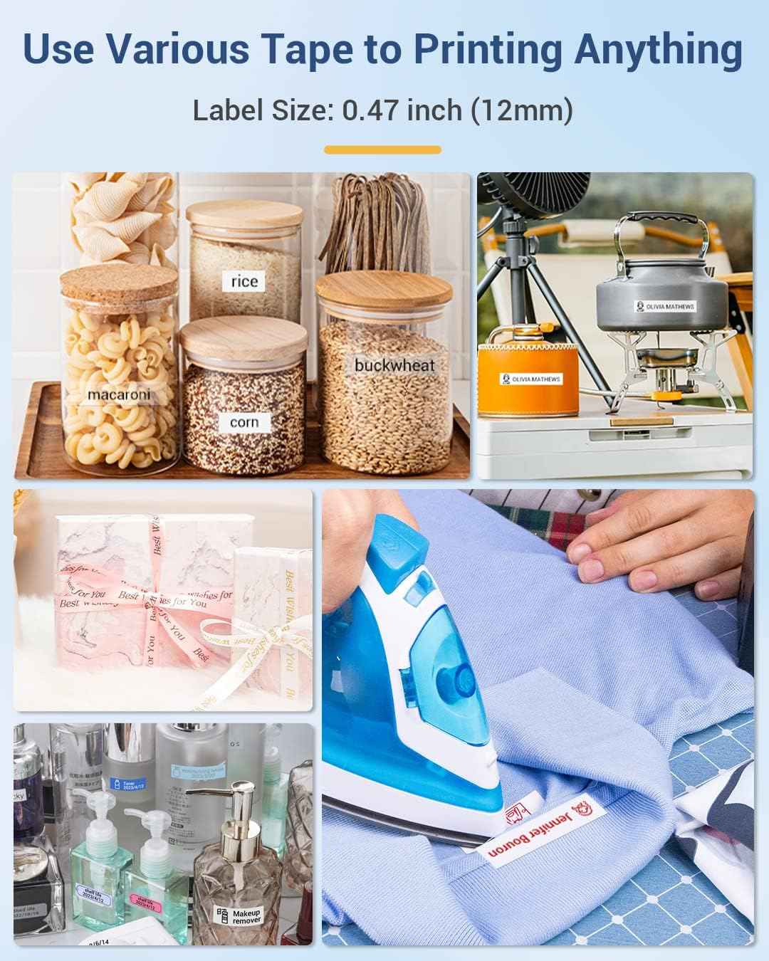 Phomemo P20 Pro Label Maker Machine with Tape,Small Handheld Sticker Printer - TTpen